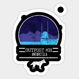 Outpost #31 The Thing shirt Sticker